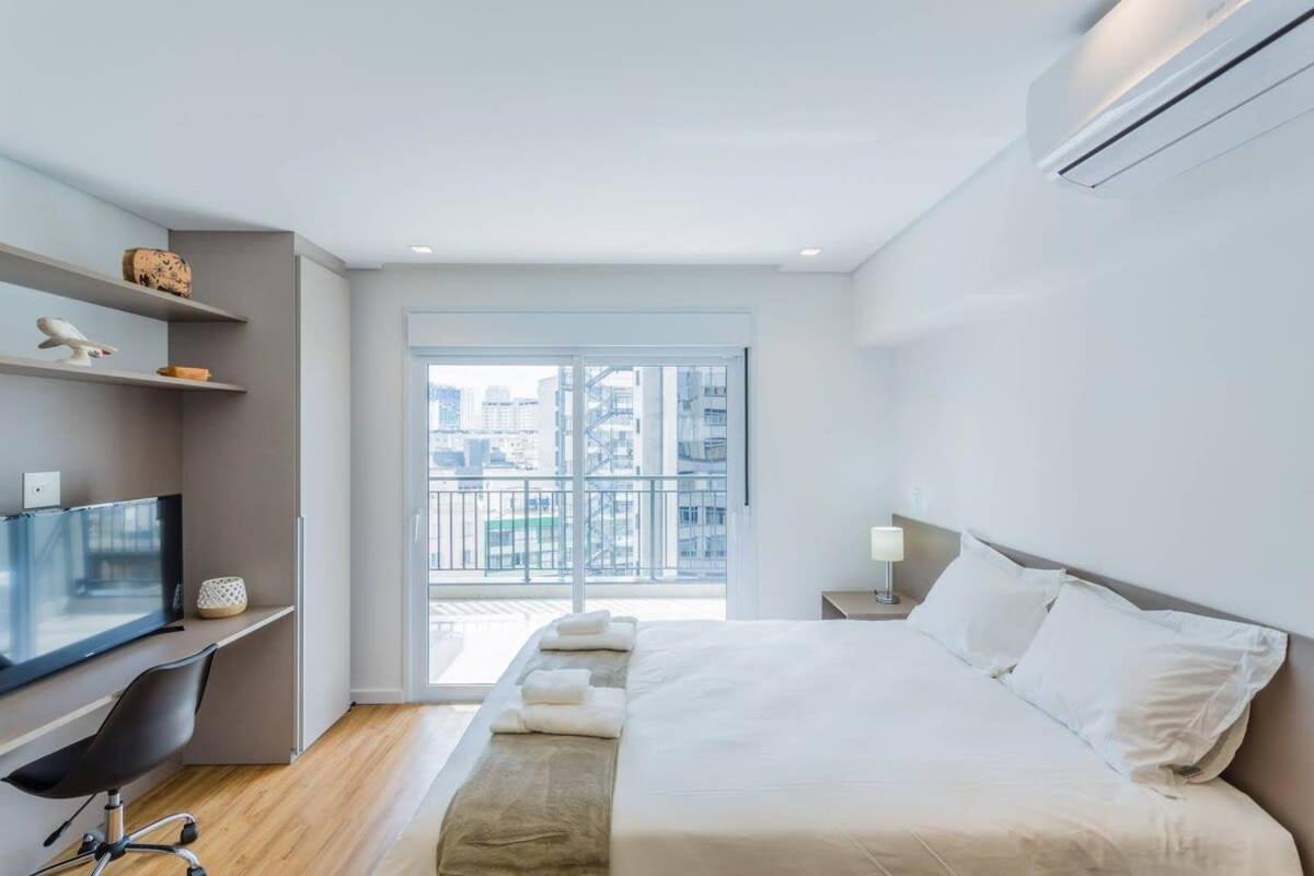 Apartmán Bhomy Bela Vista Moderno E Pratico Apm1207 São Paulo Exteriér fotografie
